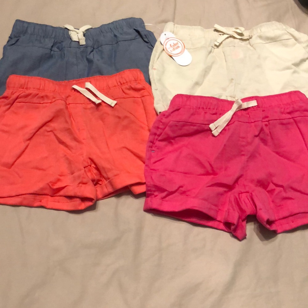Wonder Nation Girls Shorts 6/6x